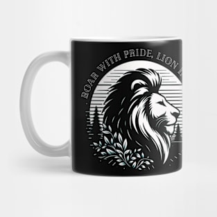 Roar with Pride, Lion Inside Mug